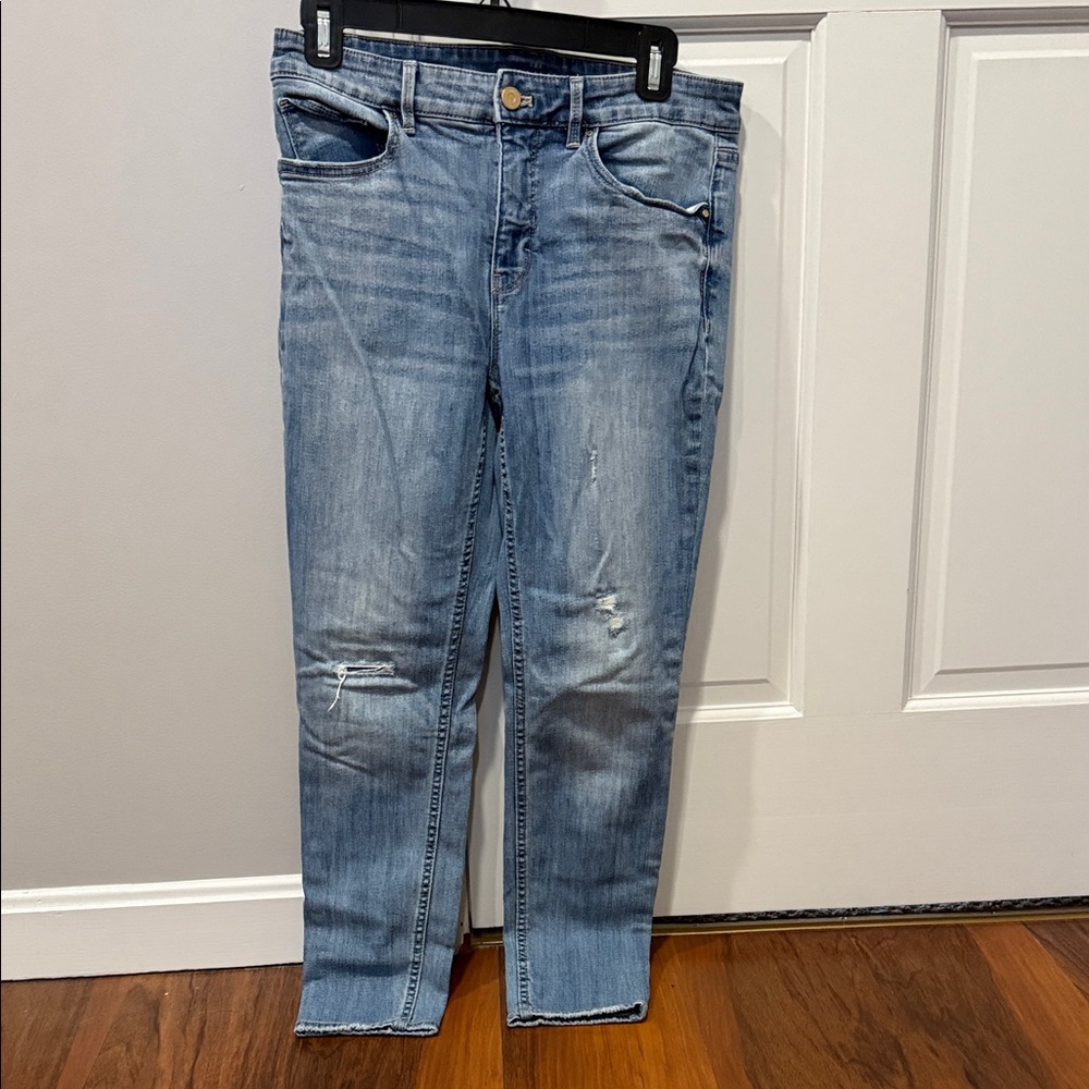White House Black Market Light Blue Skinny Jeans